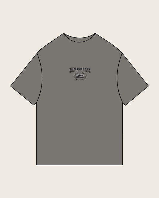 Mens Drink Local T-Shirt - Faded Grey