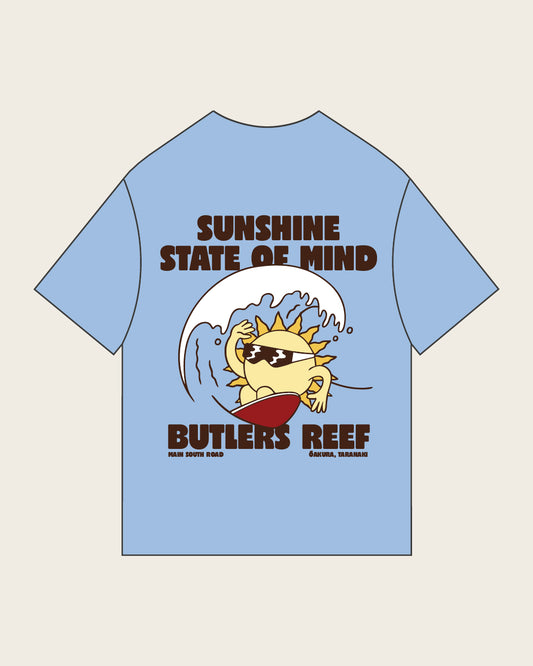 Kids Sunshine State of Mind T-Shirt - Carolina Blue