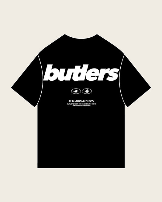 Mens The Locals Know T-Shirt - Black