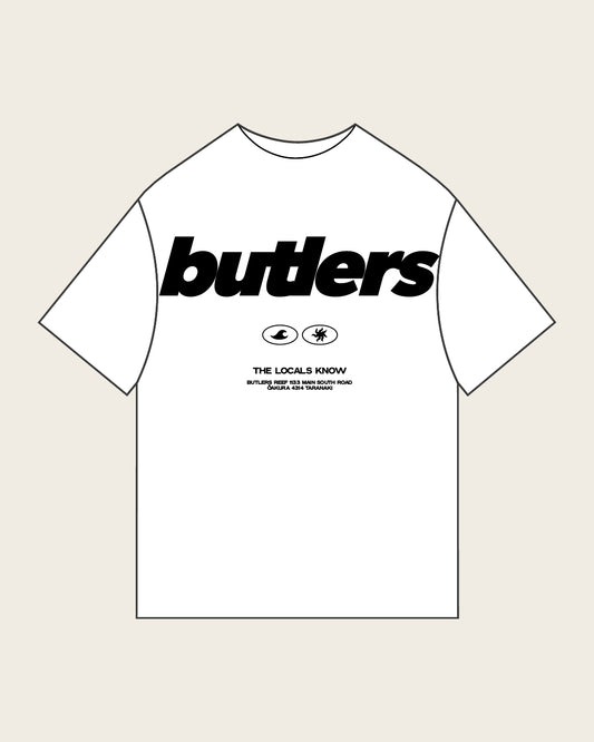 Mens The Locals Know T-Shirt - White